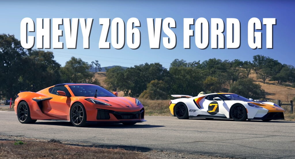  New Corvette Z06 Proves To Be A Speed Bargain Against The Ford GT