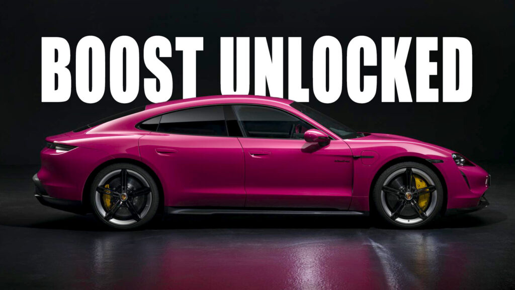 Secret Software Update Boosts 2023 Porsche Taycan Turbo S To 150 MPH A Second Faster