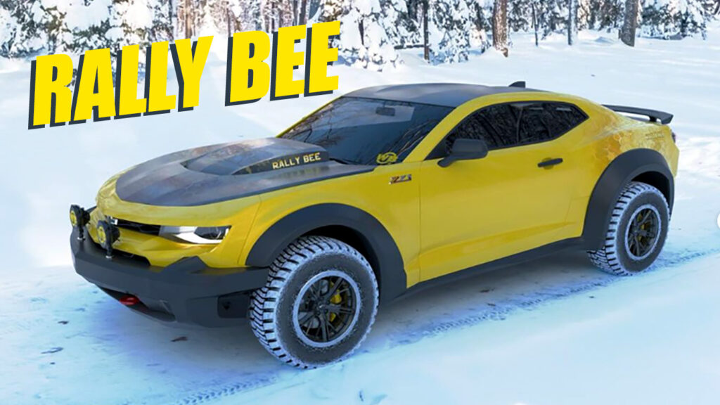  Chevy Camaro ‘Rally Bee’ Render Stings With Off-Road Attitude