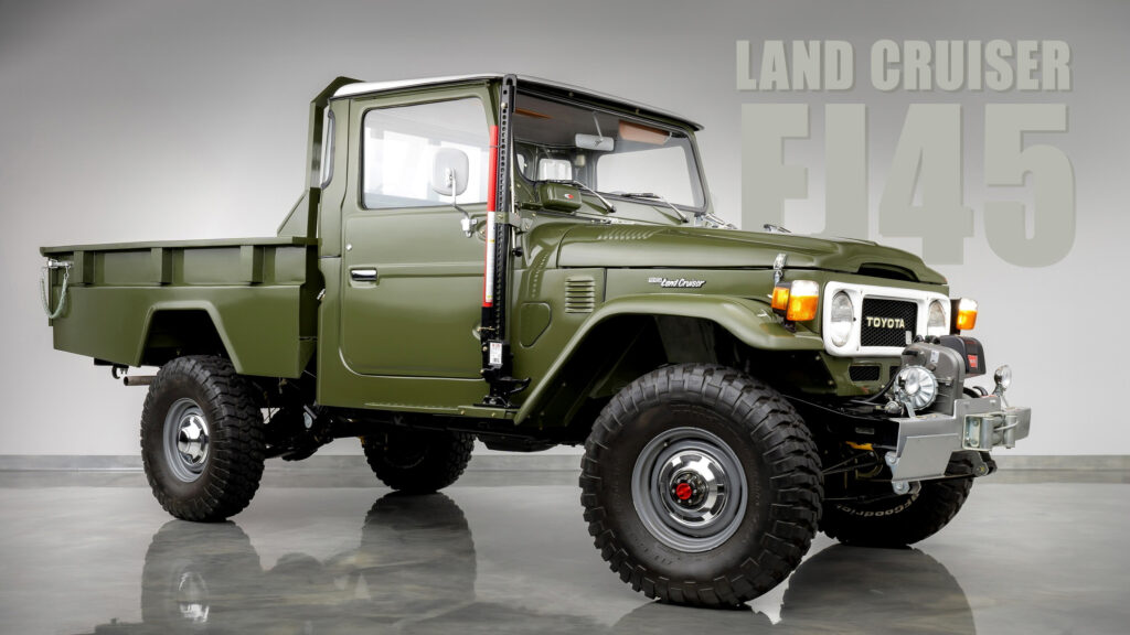 Restored 1983 Toyota FJ45 Land Cruiser Is So Minty You’ll Think You Went Back In Time