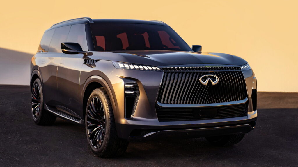  2025 Infiniti QX80 Will Be First Luxury SUV To Feature A Klipsch Audio System