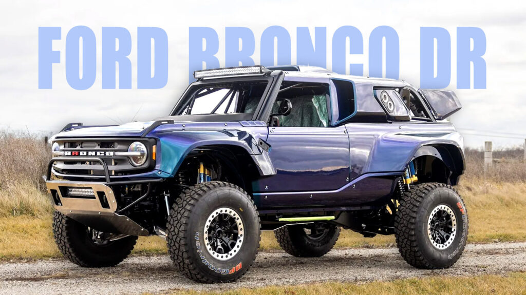 Forget The Raptor, You Can Buy A Ford Bronco DR With A Mesmerizing Mystichrome Paint