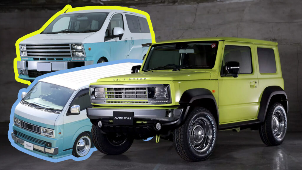  Suzuki Jimny, Nissan NV200, Toyota HiAce Get Groovy Makeovers With Cali Vibes