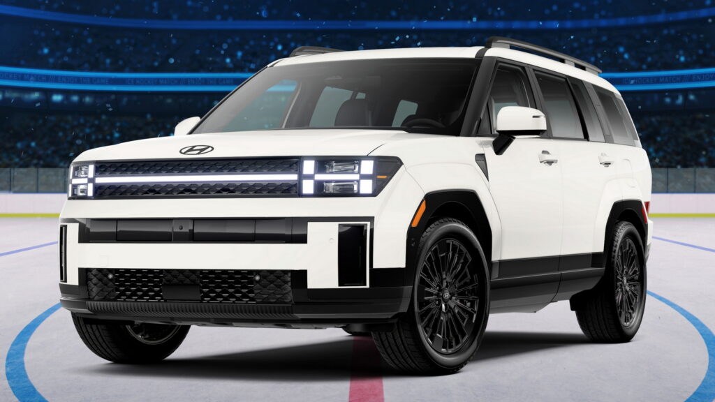  Hyundai Debuts Canada-Only 2024 Santa Fe NHL Edition Because Some Stereotypes Are Real