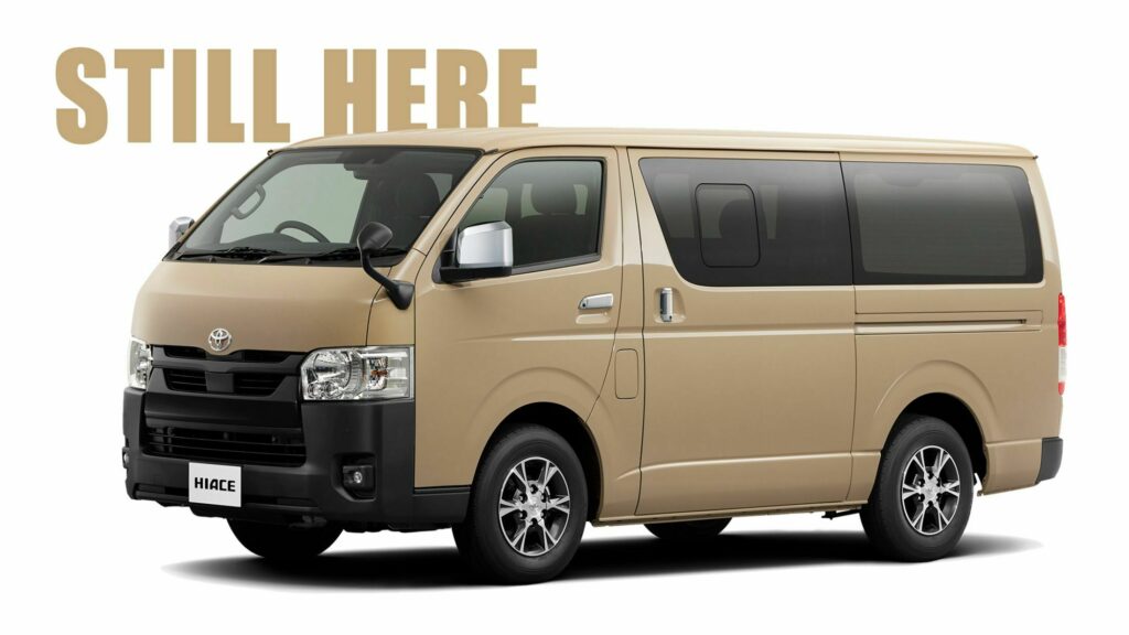  20-Year-Old Toyota HiAce Soldiers On In Japan With Minor Updates