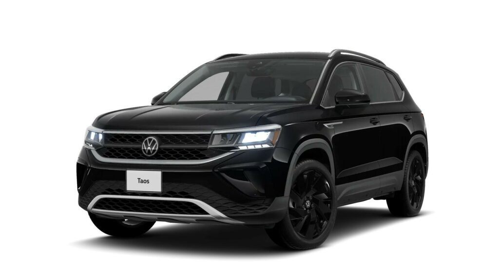  VW Taos SE Black Starts At $30k, Facelift Coming For 2025