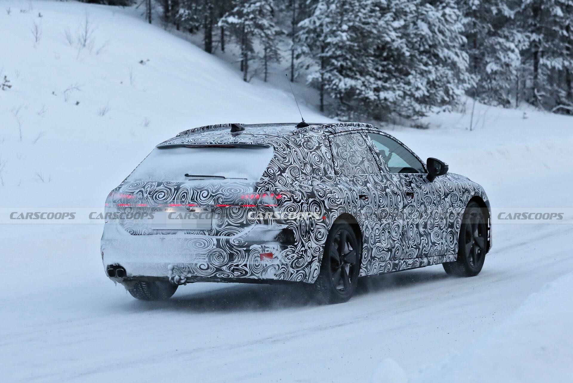 2025 Audi A7 Avant Brings ICE To Cold Weather Testing | Carscoops