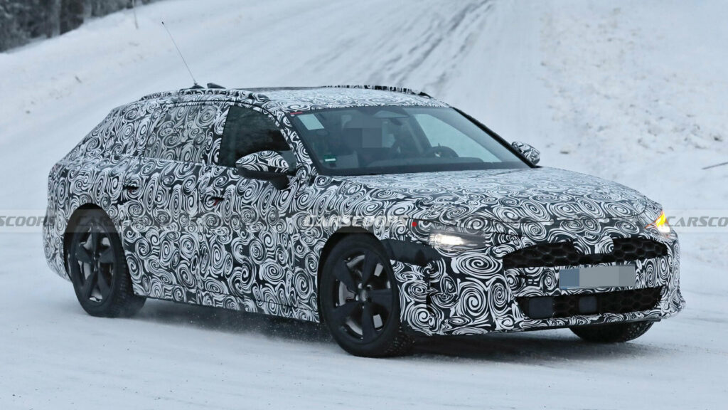  2025 Audi A7 Avant Brings ICE To Cold Weather Testing