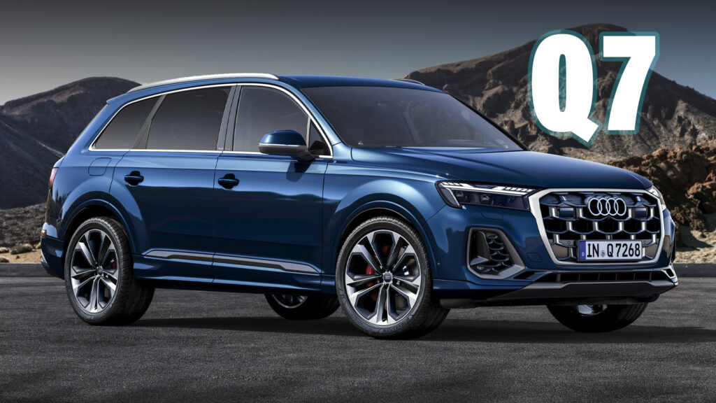  2024 Audi Q7 Gains Minor Styling Changes, Digital Lights For Its Second Facelift