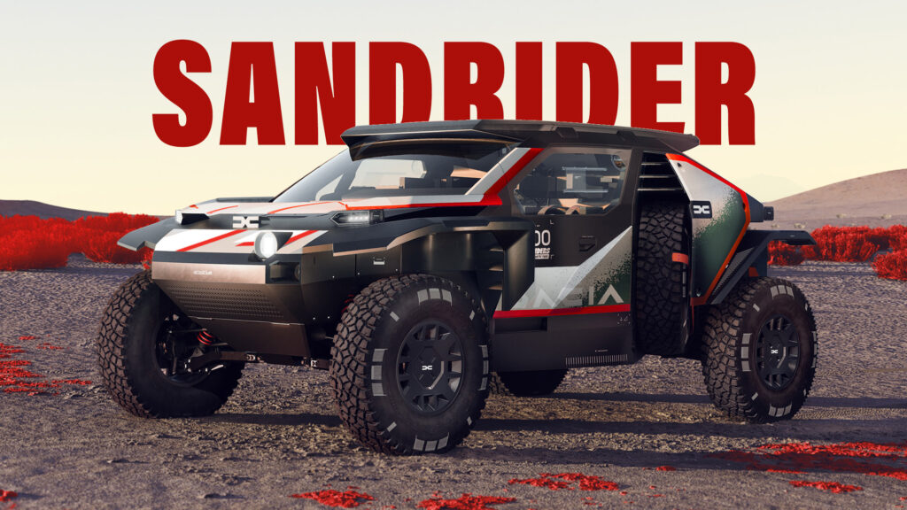  Dacia Sandrider Revealed With V6 Power And Concept Looks, Will Tackle 2025 Dakar