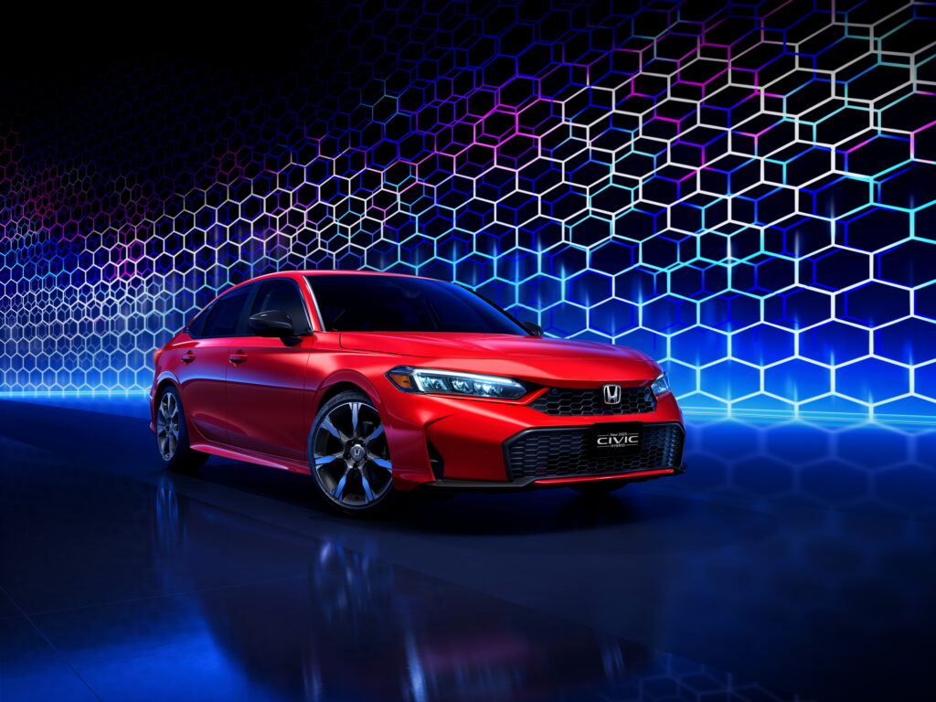Honda adelanta el Civic 2025 que se vuelve híbrido, confirma el nuevo SUV pequeño Acura y más