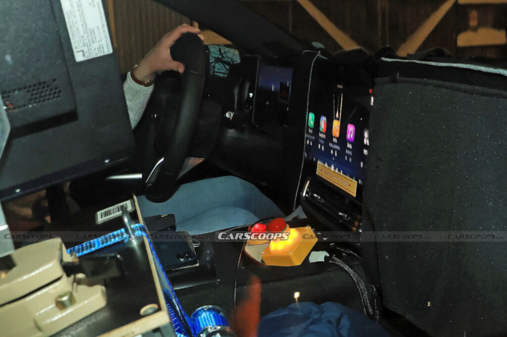  2025 Mercedes-Benz CLA Prototype Gives Up Interior Secrets