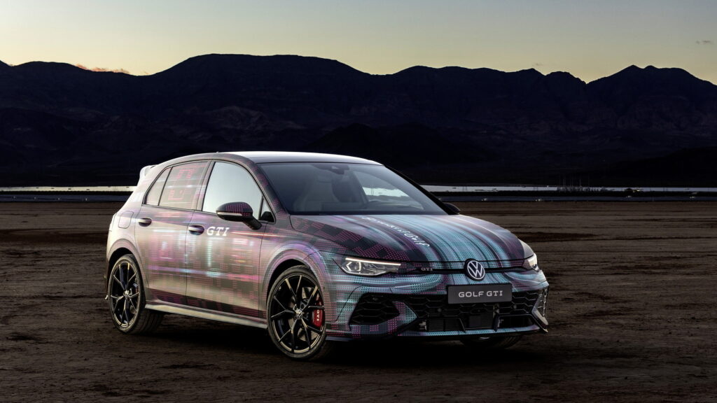 2025 VW Golf GTI Revealed Through Infotainment Screen At CES
