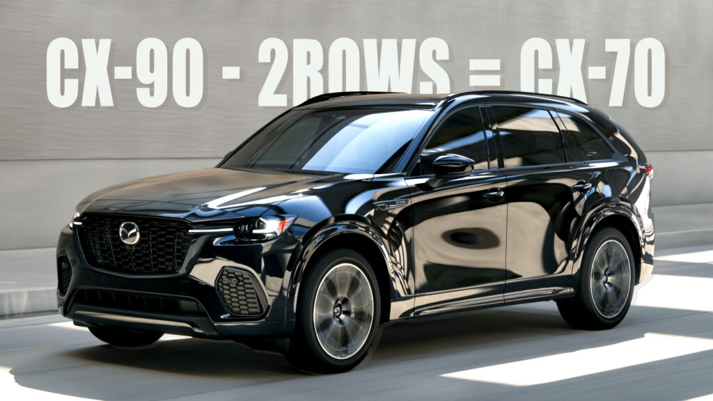  What Do You Call A Two-Row Mazda CX-90? The New CX-70, Of Course