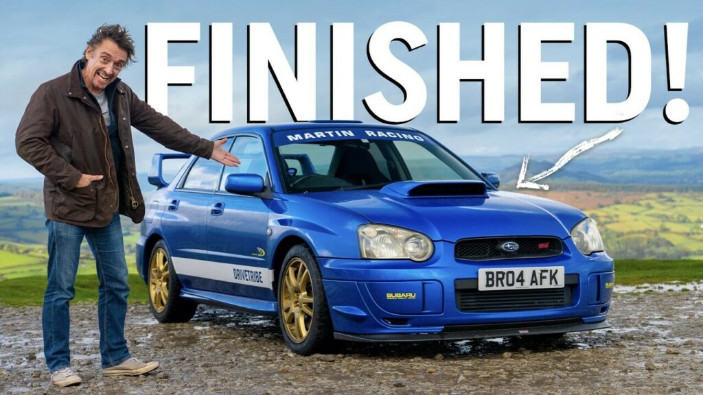  Richard Hammond Finds 530HP Heaven In Restored WRX STI From The Grand Tour