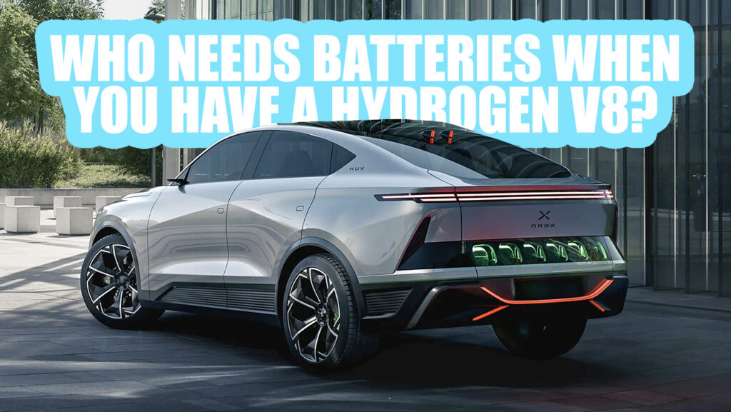  Hear The NAMX HUV’s Roaring Hydrogen V8 For The First Time