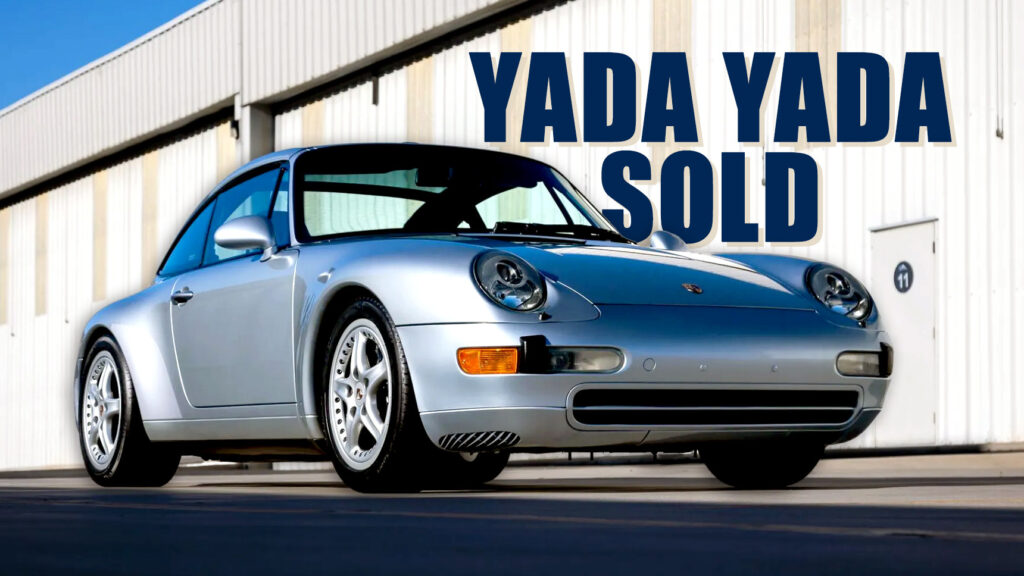  The 1996 Porsche 911 That Jerry Seinfeld Daily Drove To His Show Sold For $164,000