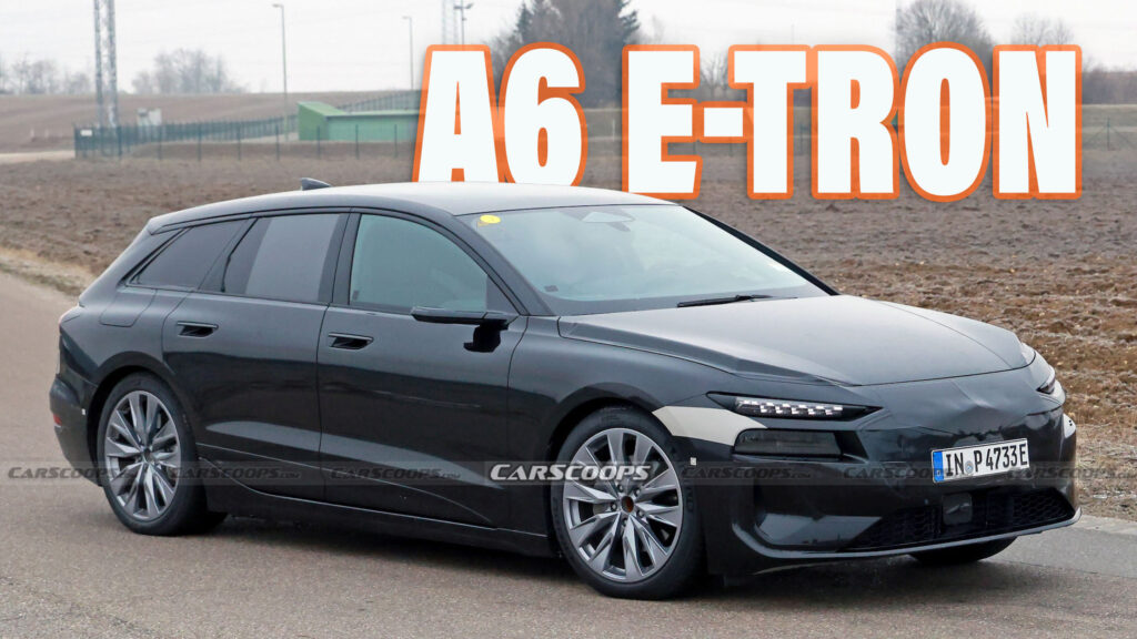  Audi’s Sleek Electric A6 Avant E-Tron Is For Q6 Fans With Vertigo