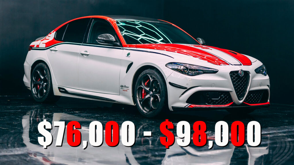  1-Of-10 Alfa Romeo Giulia QV ‘Racing’ Editions Is An F1 Special