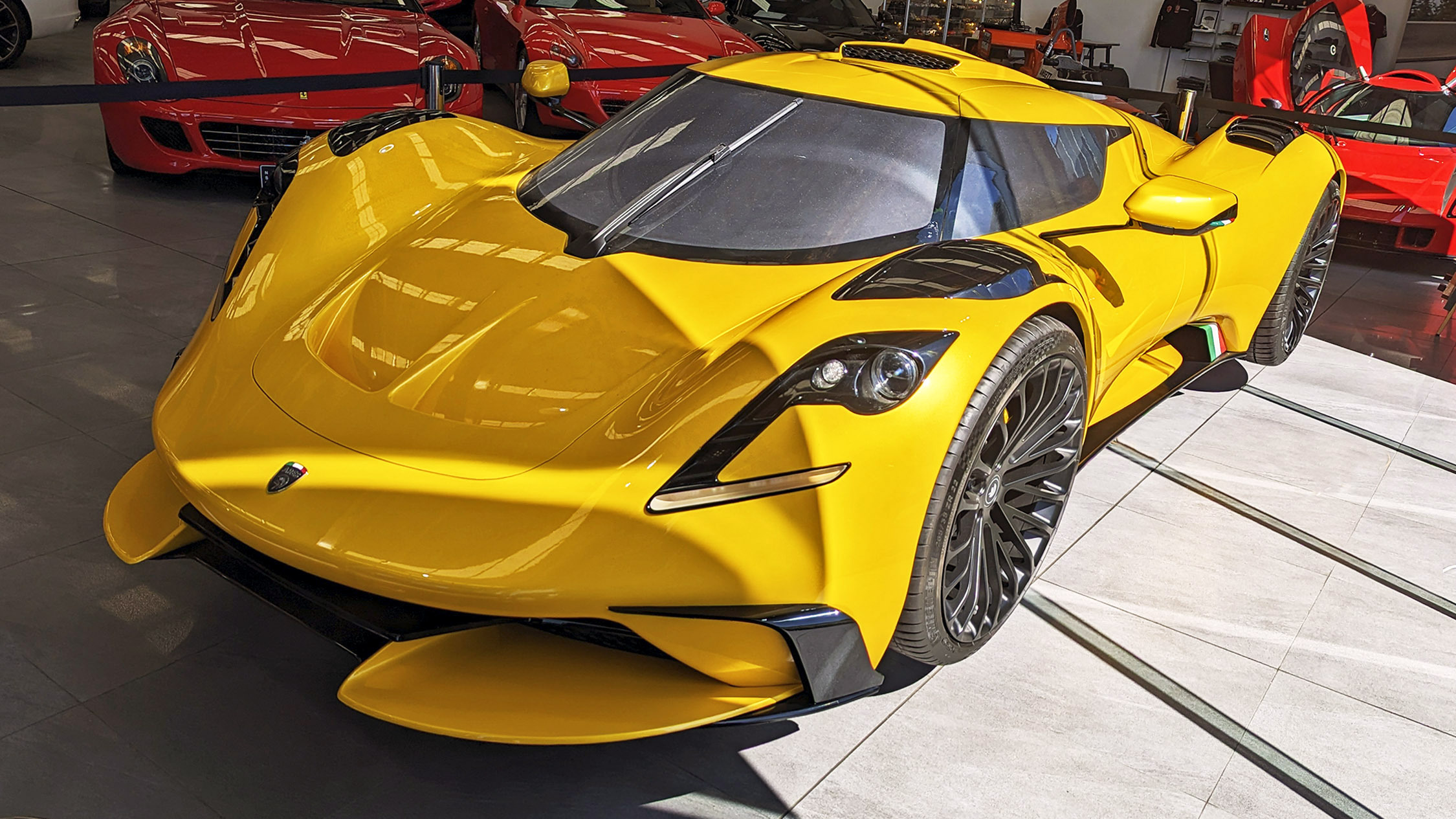 We Spotted The Ares S1 Concept Based On A C8 Corvette At A Dealership ...