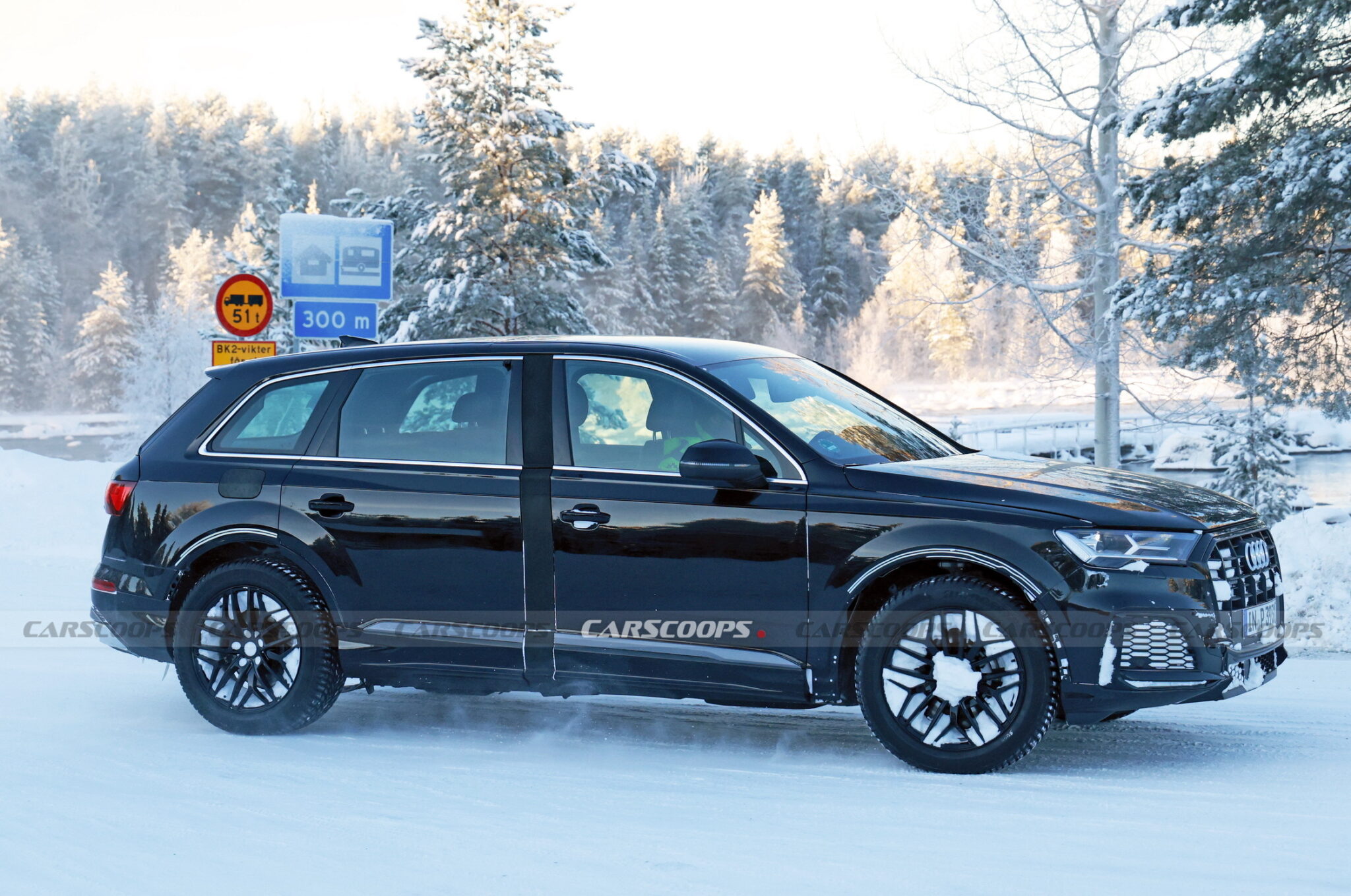 2026 Audi Q9 Mule Spied Gearing Up For Jumbo-SUV Battle With BMW X7 ...