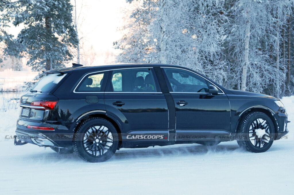  2026 Audi Q9 Mule Spied Gearing Up For Jumbo-SUV Battle With BMW X7, Mercedes GLS