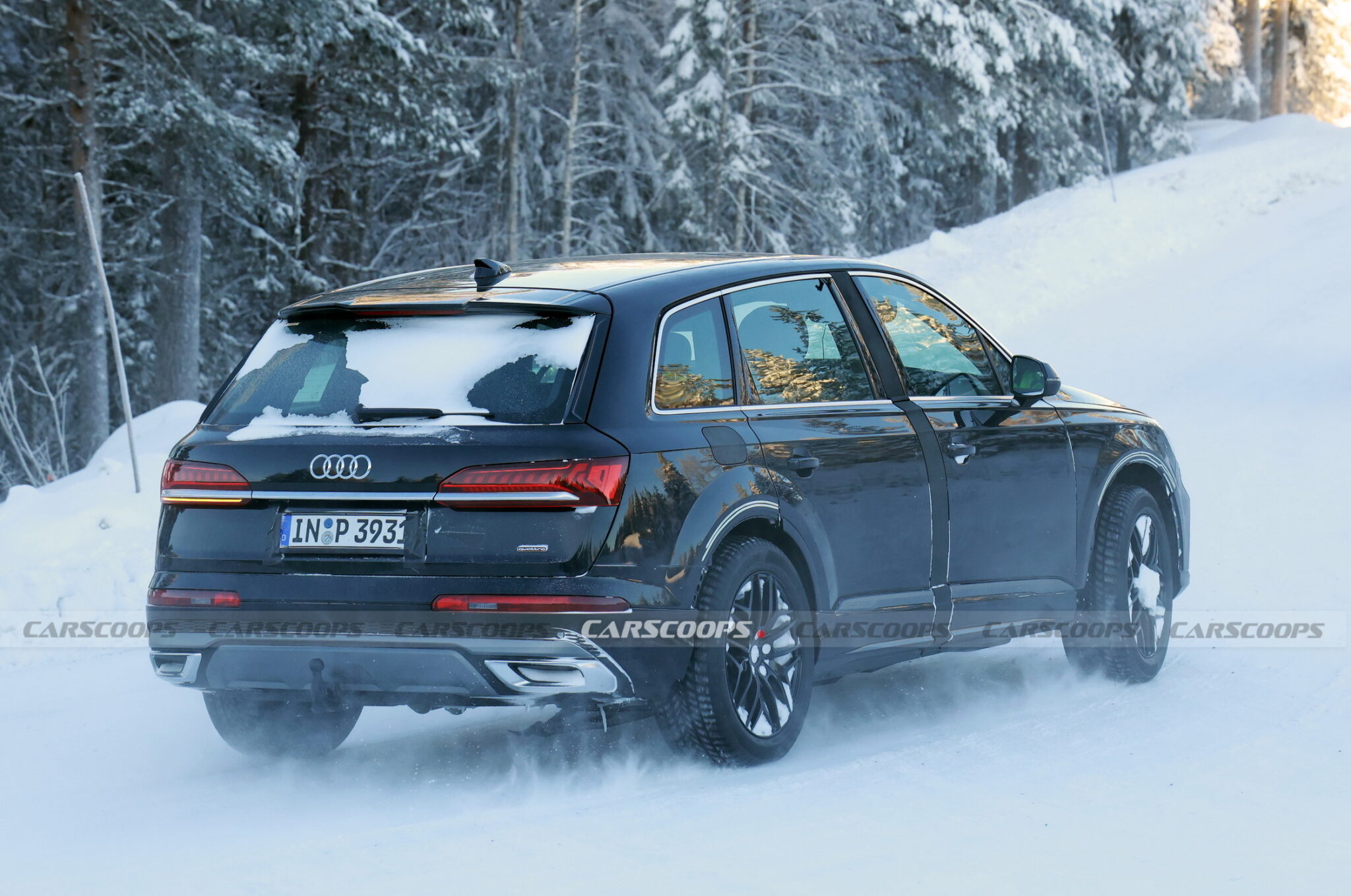 2026 Audi Q9 Mule Spied Gearing Up For Jumbo-SUV Battle With BMW X7 ...