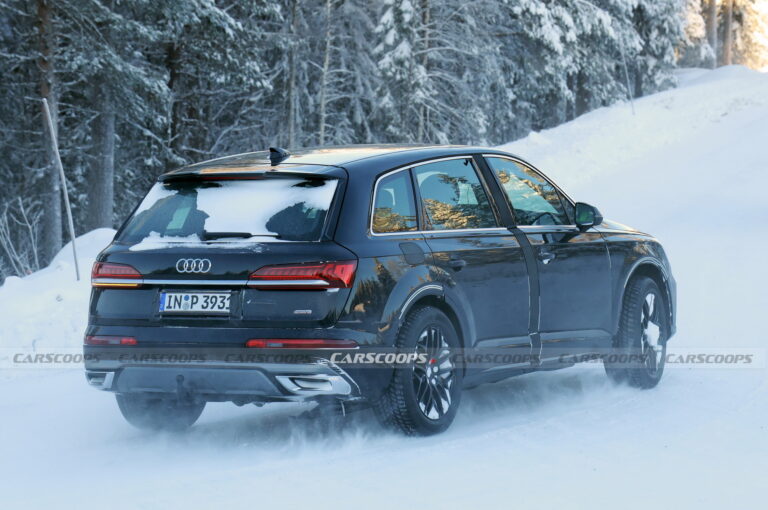  2026 Audi Q9 Mule Spied Gearing Up For Jumbo-SUV Battle With BMW X7 