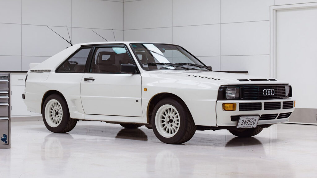  Super-Rare 1984 Audi Sport Quattro Emerges From Cocoon And Aims For Auction Glory