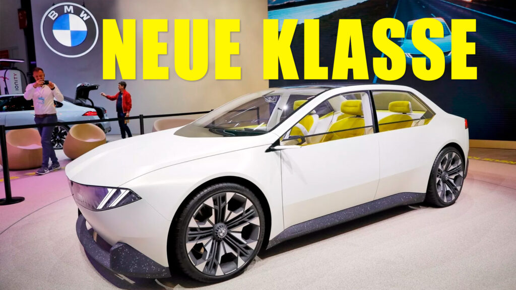  BMW Bringing Six Neue Klasse EVs To The Market This Decade