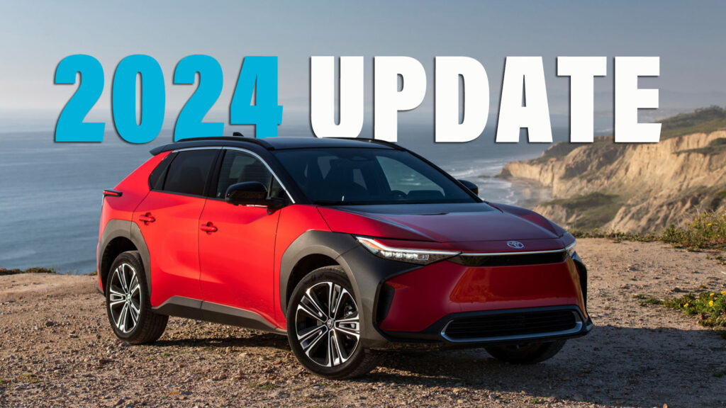 2024 Toyota bZ4X Gains Dual-Voltage Charging Cable And More Kit, But Power And Range Still Suck