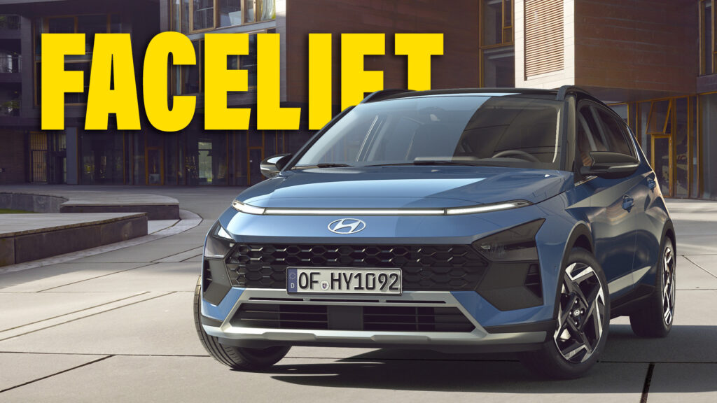  Hyundai Extends Full-Width Light Bar Feature To Facelifted Bayon SUV