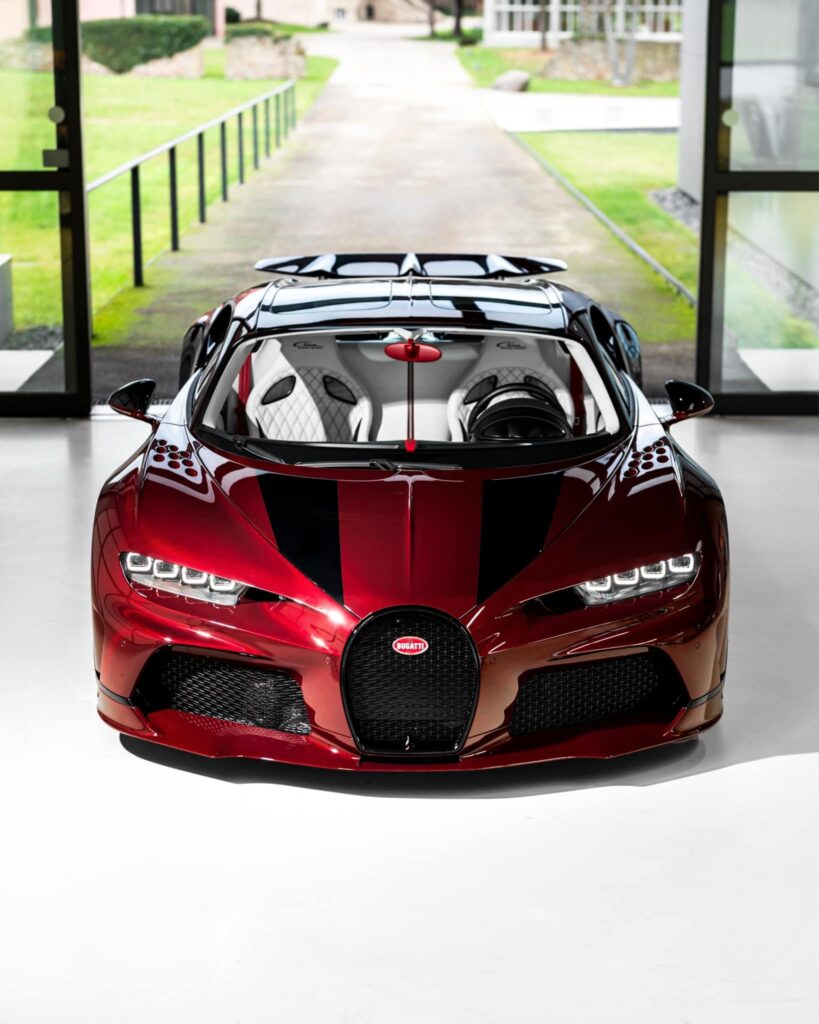 Red Carbon Bugatti Chiron Super Sport Celebrates The Year Of The Dragon