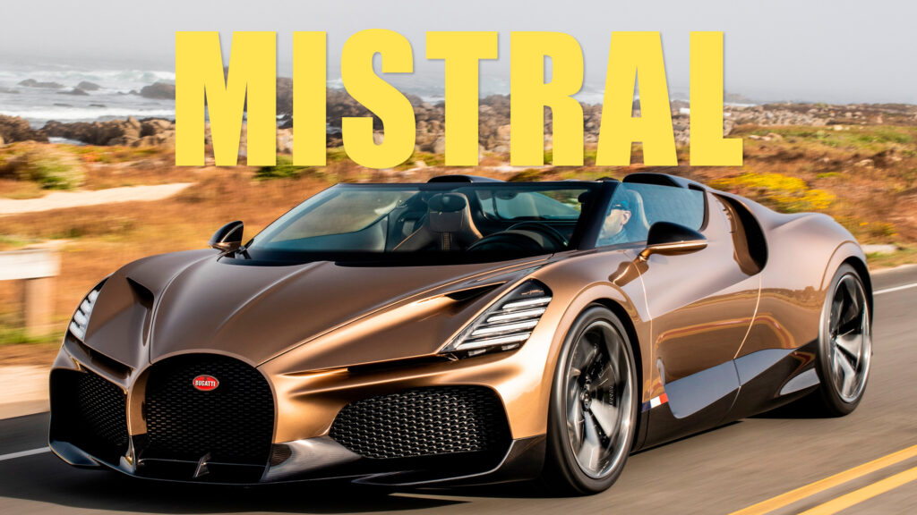  The W16 Mistral Is The Bugatti Chiron Roadster That Wasn’t Supposed To Happen