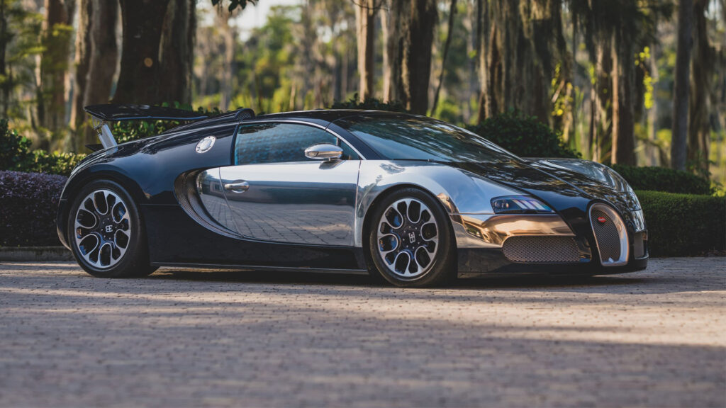  One-Off Bugatti Veyron Grand Sport Sang Bleu Is A Hypercar Icon