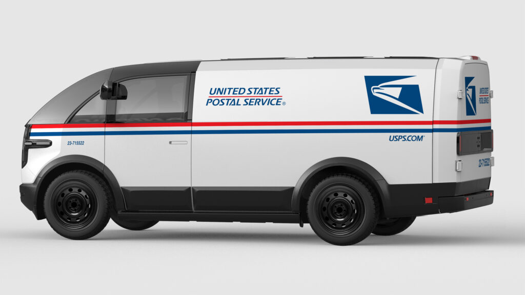  Your Mail Goes Electric: USPS Purchases Six Canoo Vans For Evaluation Purposes