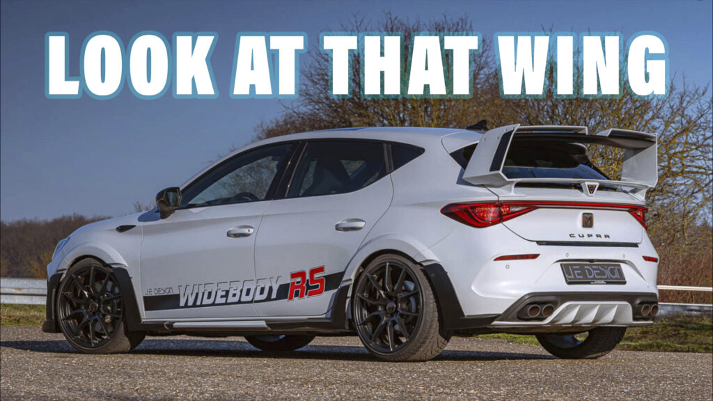  JE Design’s Cupra Leon Laughed In Subtlety’s Face, Then Added A Wing