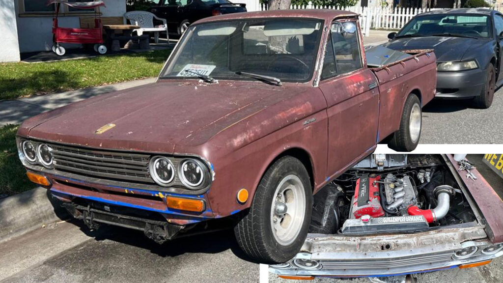  This S2000-Powered Datsun 521 Is Awesome But Probably Not Worth $17,000