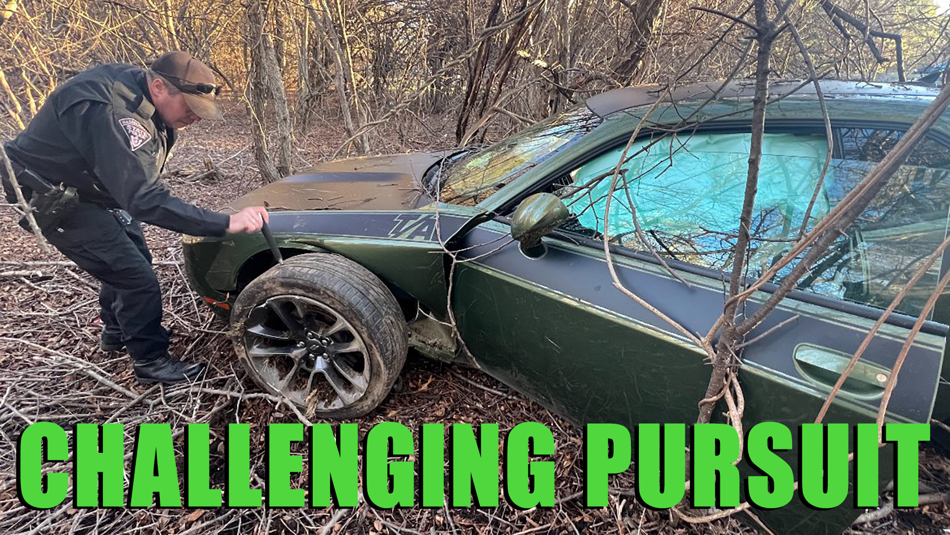 Three Arrested After Street-Racing Dodge Challenger Chase Ends In High ...