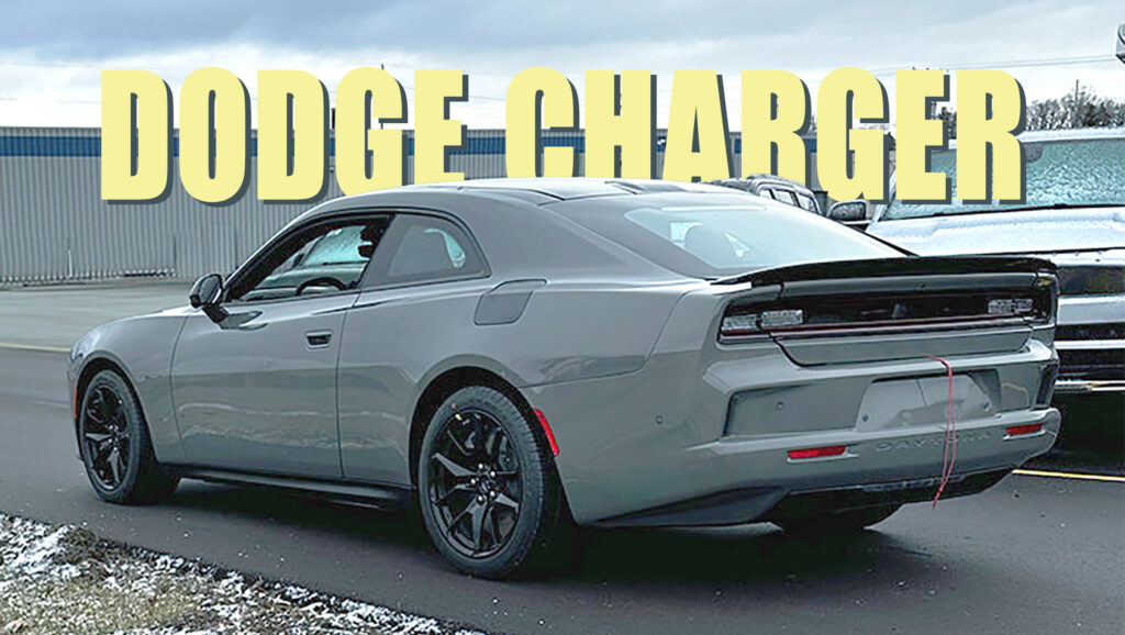  2025 Dodge Charger Revealed In Near Production Form