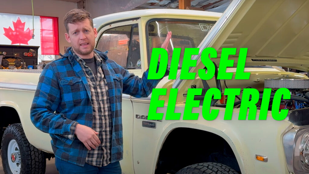 Canada’s Edison Developing EV Kit With Diesel Generator For Classic Pickups