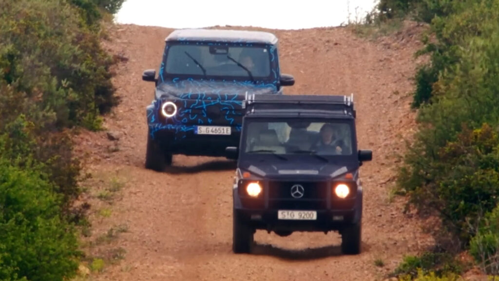  Mercedes Says Old G-Class Approves Of The Upcoming Electric EGQ, But Will Customers?