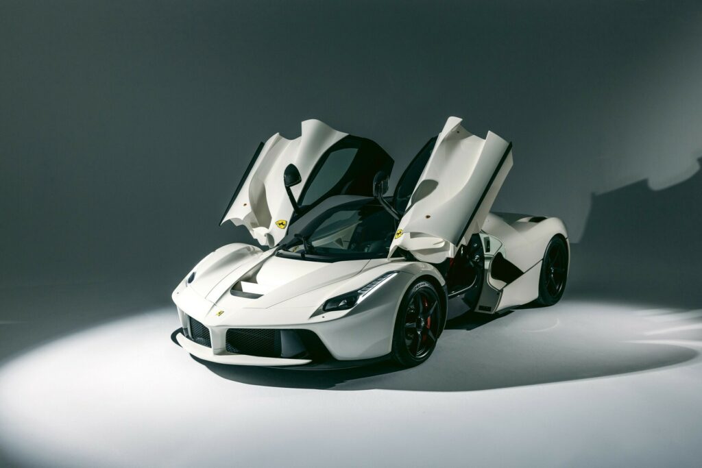  White LaFerrari With Less Than 9 Miles Is Just Begging To Be Driven