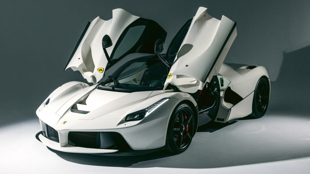  White LaFerrari With Less Than 9 Miles Is Just Begging To Be Driven