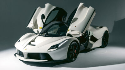White LaFerrari With Less Than 9 Miles Is Just Begging To Be