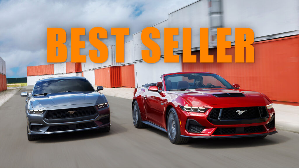  Ford Mustang Snatches Away Muscle Car Sales Crown From Dodge Challenger