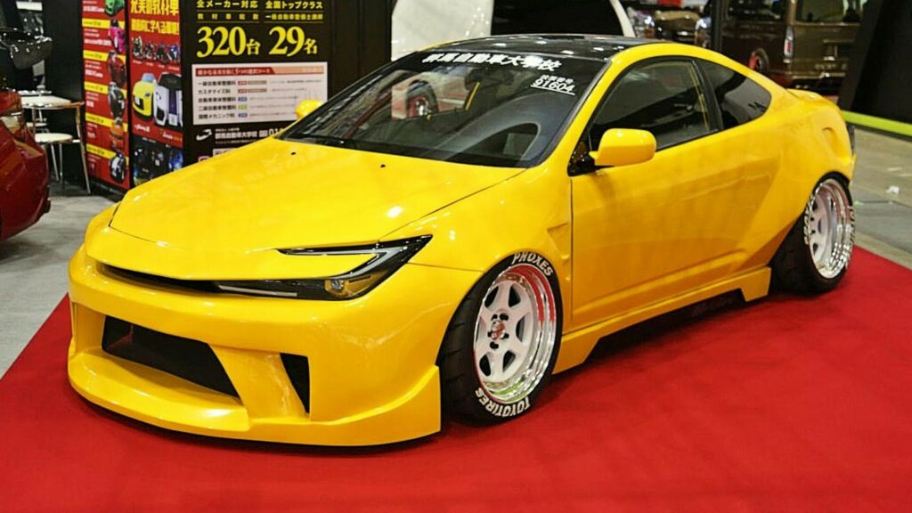  This Widebody Toyota Prius Coupe Started Life As A Honda Integra