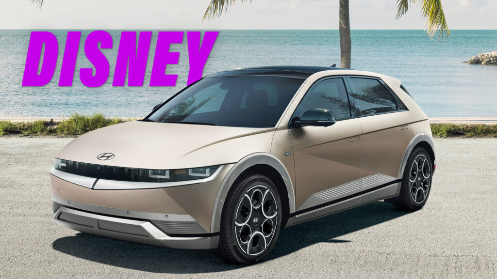  For $60k, You Can Get A Hyundai Ioniq 5 Disney100 With Mickey Mouse Wheels
