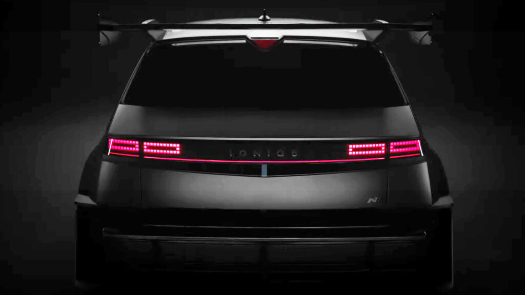  Hyundai Teases Hardcore Ioniq 5 N NPX1 Loaded With Carbon Fiber Goodies