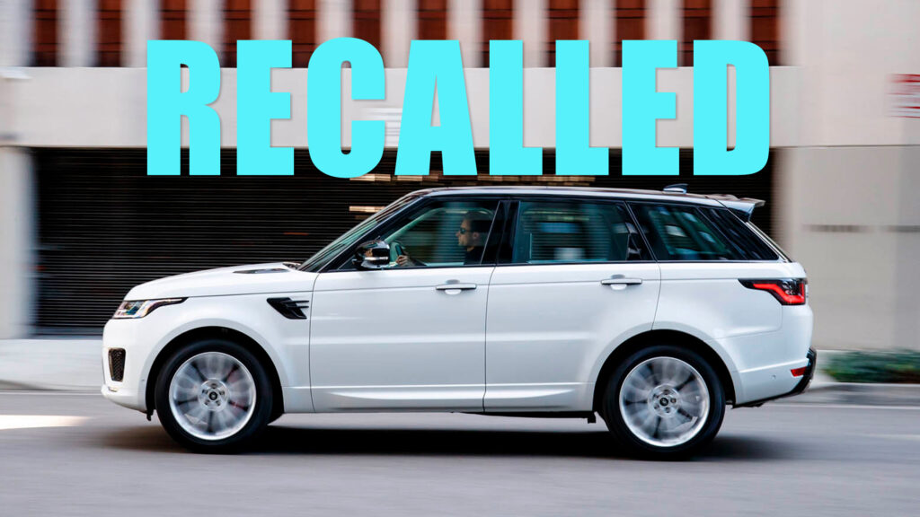 JLR Needs To Fix Almost 60,000 Range Rovers Due To Leaky Rear Camera